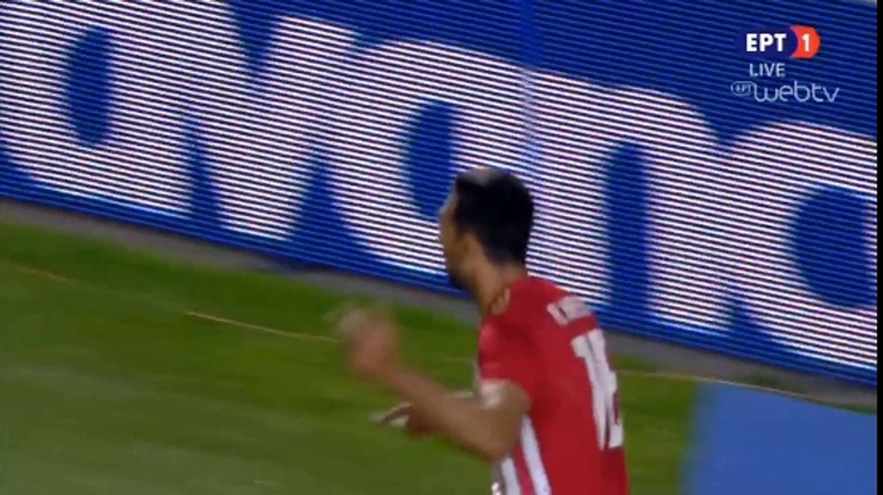 0-1 Ahmed Hassan Goal - Aris vs Olympiakos  - 04.11.2018 [HD]