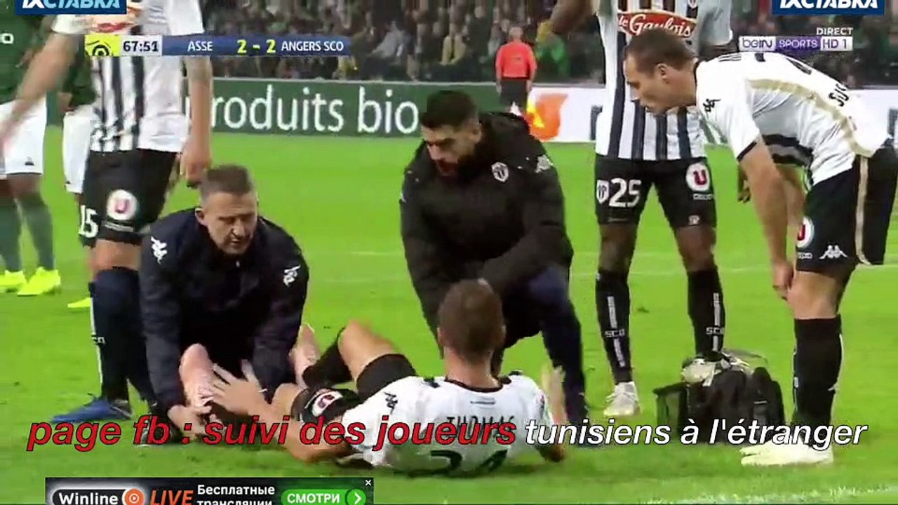 quelques actions de Khazri vs Angers