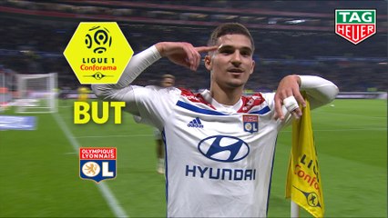But Houssem AOUAR (45ème) / Olympique Lyonnais - Girondins de Bordeaux - (1-1) - (OL-GdB) / 2018-19