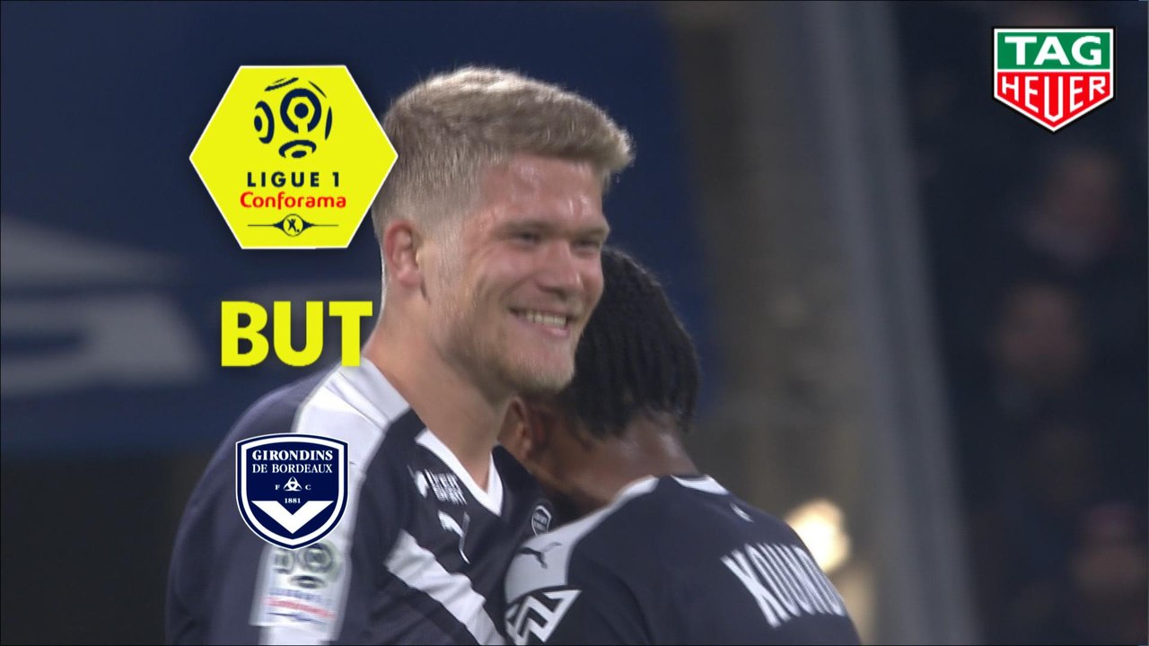 But Andreas CORNELIUS (73ème) / Olympique Lyonnais - Girondins de Bordeaux - (1-1) - (OL-GdB) / 2018-19