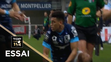 TOP 14 - Essai Yvan REILHAC (MHR) - Montpellier - Racing 92 - J9 - Saison 2018/2019