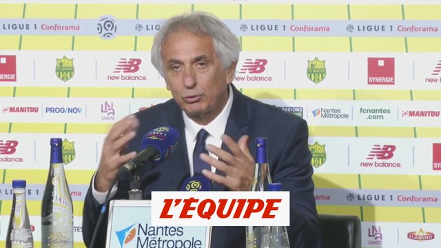 Halilhodzic «Je ne m'attendais pas à tout ça» - Foot - L1 - Nantes