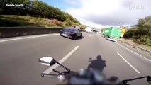Les gendarmes déterminent la vitesse d'une moto après une course-poursuite postée sur YouTube