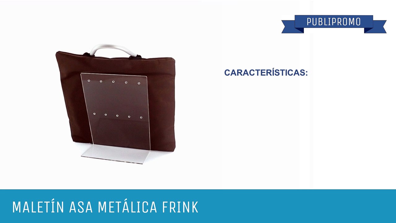 Maletines con asas metálicas modelo Frink