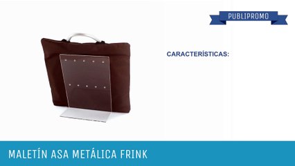 Maletines con asas metálicas modelo Frink