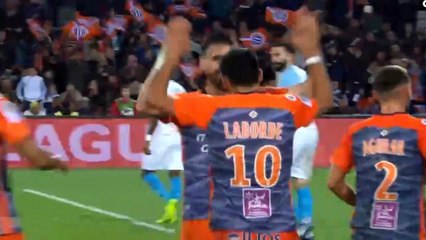 Gaetan Laborde Goal - Montpellier 2 - 0 Marseille (Full Replay)