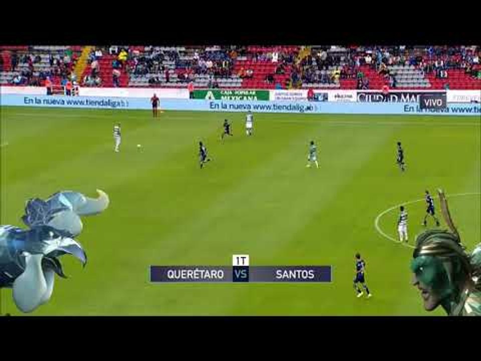 Arranca el partido entre Querétaro y Santos en la Liga MX | Liga MX
