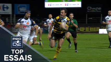 TOP Essais de la J10 – PRO D2 – Saison 2018/2019