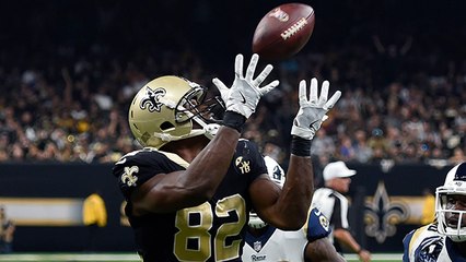 Ben Watson beats two defenders to catch perfect TD