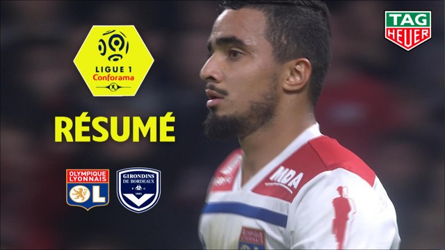 Olympique Lyonnais - Girondins de Bordeaux (1-1) - Résumé - (OL-GdB) / 2018-19