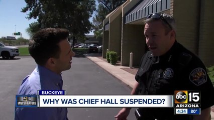 Buckeye Police Chief Larry Hall suspended for 40 hours