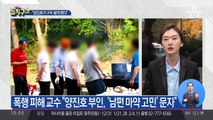 폭행 피해 교수 “죽을 것 같아 양진호 구두 핥아”