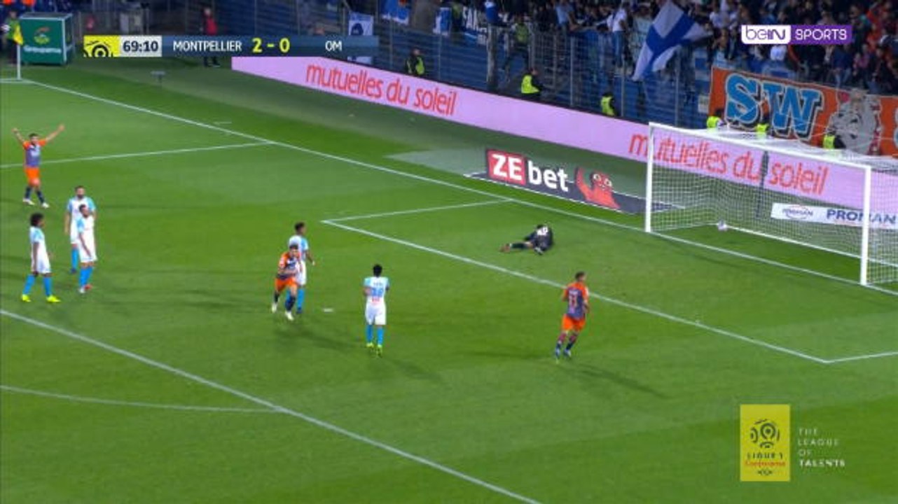 Lasne makes it three for biggest Montpellier win versus OM in 30 years