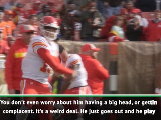 Mahomes attitude freakishly good - Chiefs coach