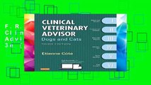 F.R.E.E [D.O.W.N.L.O.A.D] Clinical Veterinary Advisor: Dogs and Cats, 3e [E.P.U.B]