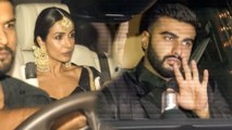 Malaika Arora Arjun Kapoor Together At Abu Jani Sandeep Khosla Diwali Party