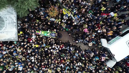 Koray Şener için stadyumda tören düzenlendi