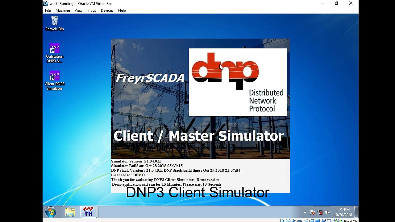 DNP3 Protocol Client Simulator with Third Party test tool File transfer, Directory Read, Device Attribute