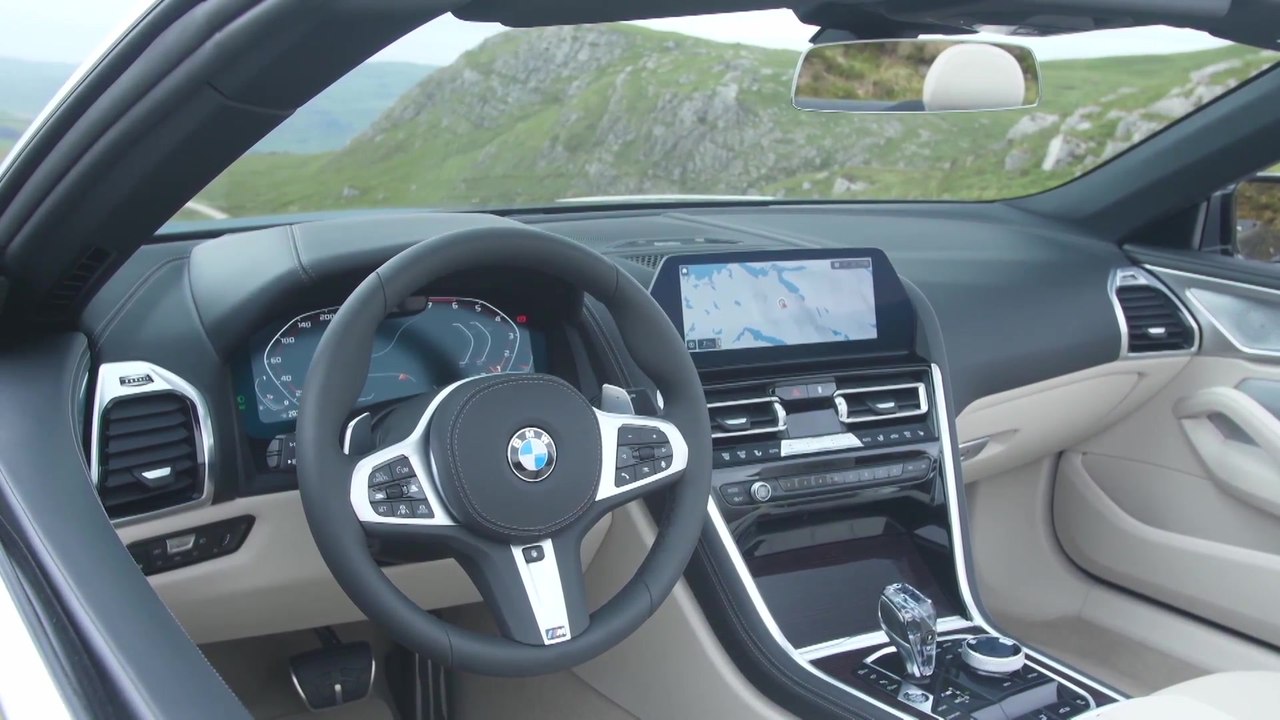 Das neue BMW 8er Cabriolet Interieur Design