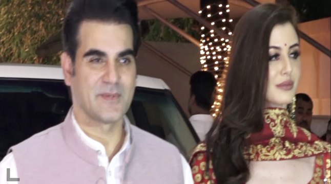 SHOCKING! Arbaaz Khan with GF Giorgia ignore Khan family members at Shilpa Shetty Diwali Party