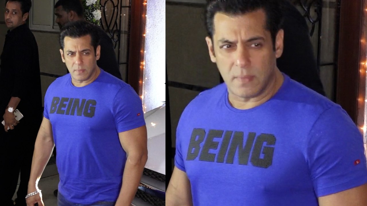 Salman Khan macho entry at SHILPA SHETTY Diwali Party! | Bollywood | News & Gossips