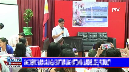 Tulong ng DSWD para sa mga biktima ng Natonin landslide, patuloy