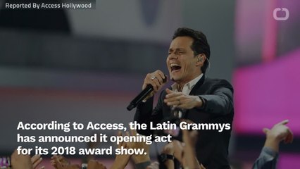 Latin Grammys Announces Opening Act For 2018