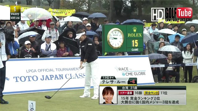 【ゴルフ】TOTOjapanclassic 2018 Finalround no1hole vol2