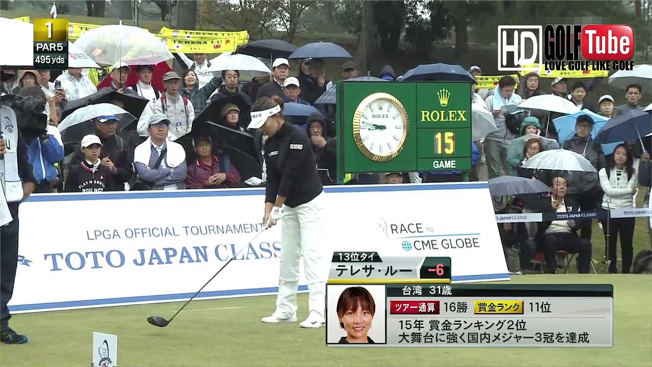 【ゴルフ】TOTOjapanclassic 2018 Finalround no1hole vol2