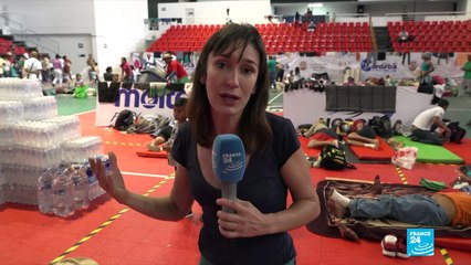 Des maladies respiratoires et intestinales se propagent dans la caravane des migrants