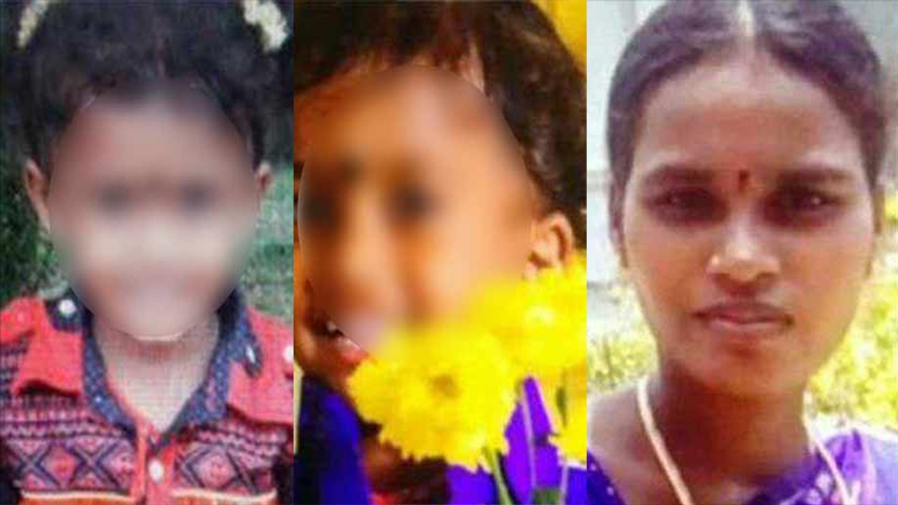 பெற்ற குழந்தைகளை தண்ணீரில் மூழ்கடித்து கொன்ற கொ...