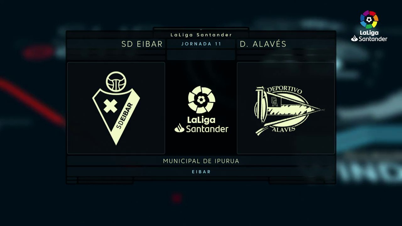 LaLiga Santander (J11) 2018/2019: Resumen y goles del Eibar 2 - 1 Alavés