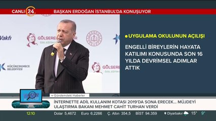 Cumhurbaşkanı Erdoğan: 'Otizm Eylem Planı' hazırladık