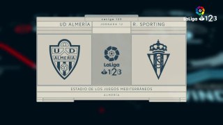 LaLiga 123 (J12) 2018/2019: Resumen y goles del Almería 2-1 Sporting