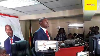 Nelson Chamisa presser on the state of the Zimbabwe economy