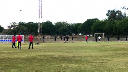 Entrenamiento del Sporting en El Viso, Málaga (05/11/2018)
