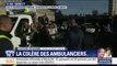 Des centaines d'ambulanciers bloquent le périphérique parisien