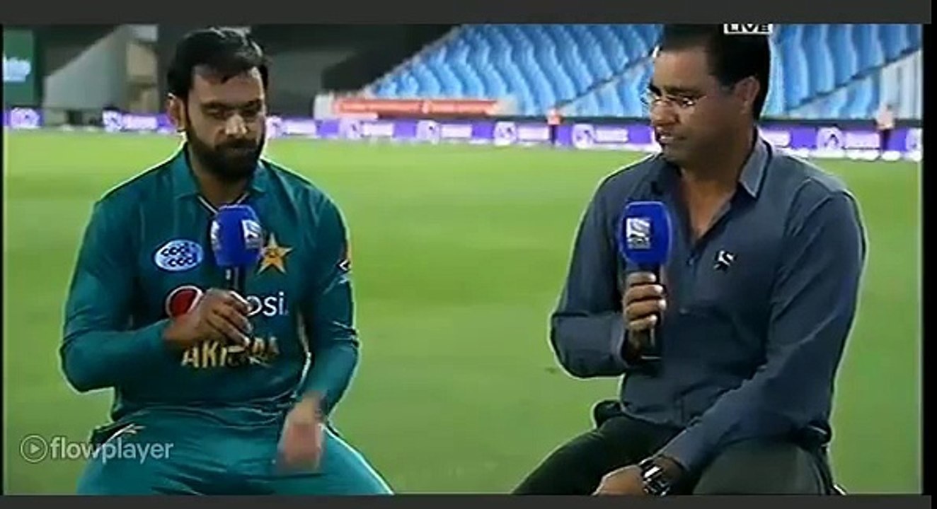 Man Of The Series -The Professor Of Pakistan Cricket Muhammad Hafeez #PAKvNZ 2018