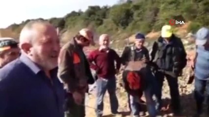 350 Kilogramlık Domuzu Avlayan Avcılar Gözlerine İnanamadı