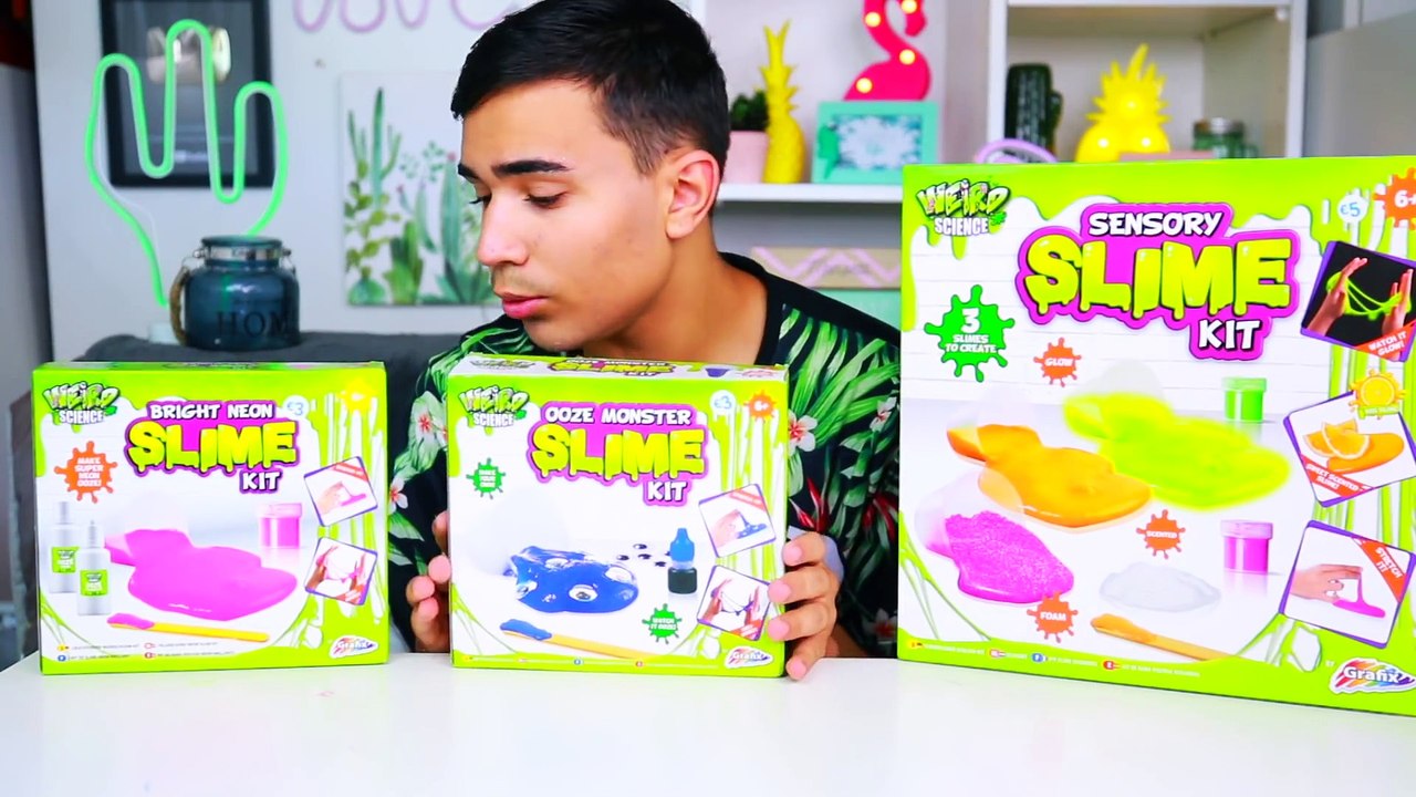 JE TESTE LES KITS DE SLIMES PRIMARK !! JustJonathan