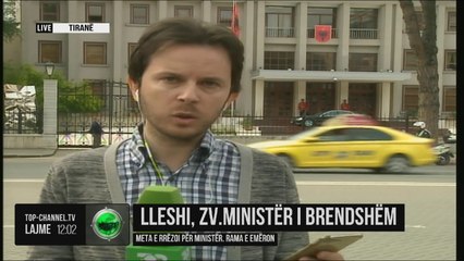 Lleshin zv/ministër të Brendshëm. Gazetari Indrit Maraku sjell të rejat e fundit