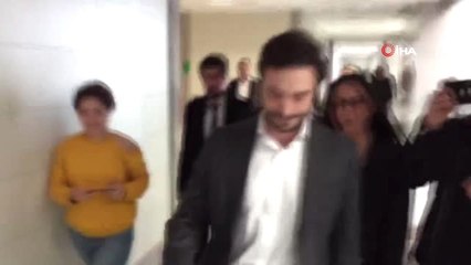 Oyuncu Ahmet Kural, İstanbul Adliyesi'ne Geldi