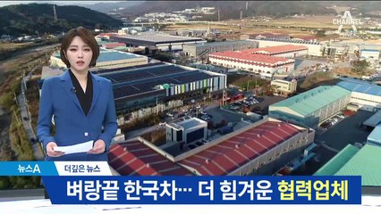 [더깊은뉴스]벼랑 끝에 선 한국차…더 힘겨운 협력업체