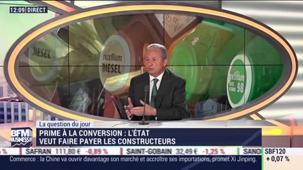 La question du jour: Que penser de la baisse de la part du diesel en octobre dernier dans les immatriculations de voitures neuves ? – 05/11
