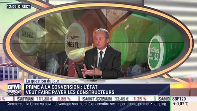 La question du jour: Que penser de la baisse de la part du diesel en octobre dernier dans les immatriculations de voitures neuves ? – 05/11