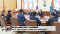 Gov't and party leaders meet for inaugural joint consultative meeting