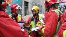 Effondrements d'immeubles à Marseille : les marins-pompiers en action pour retrouver d'éventuelles victimes