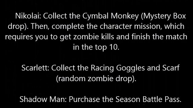 Call Of Duty Black Ops 4 How to Unlock All Characters, Perks List and Trophies