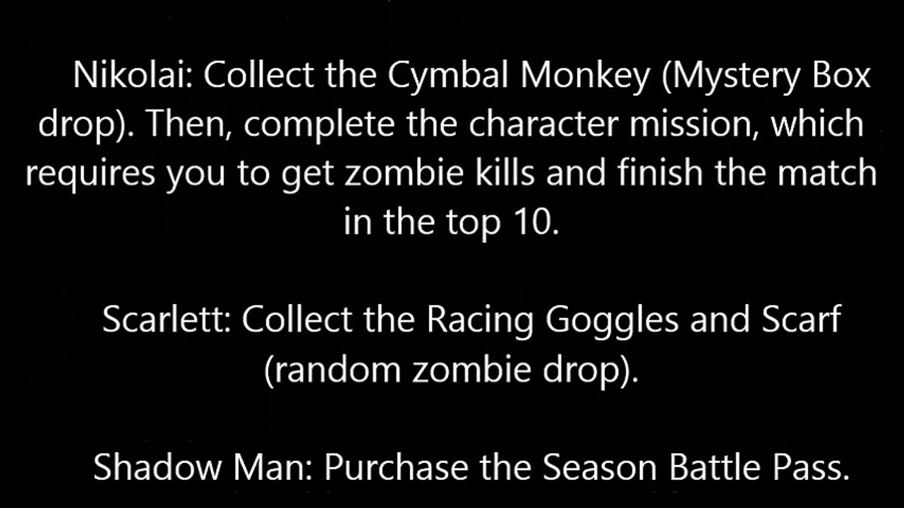 Call Of Duty Black Ops 4 How to Unlock All Characters, Perks List and Trophies