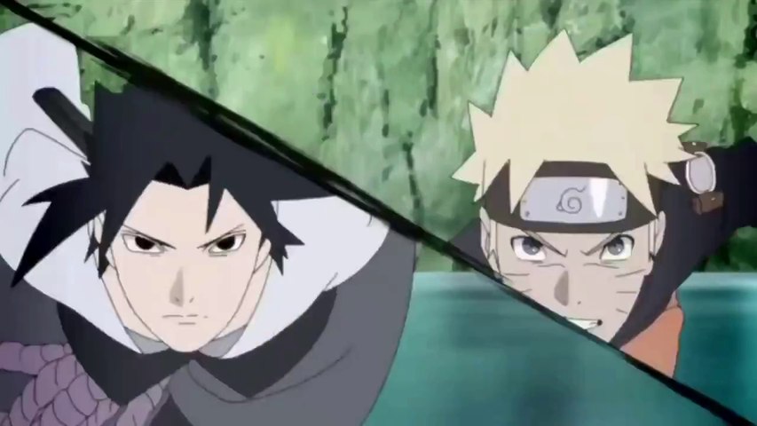 Watch Naruto VS Sasuke Video on TV 